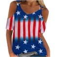thumbnail image 1 of Camisas de Manga Corta para las Mujeres Cuello Redondo de Impresión Casual, Top de Blusa para el Hogar Y el Uso Diario, Camisa de Moda de las Cuatro Estaciones de las Mujeres, 1 of 4