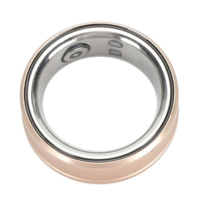 Smart Ring Health Tracker, BT 5.1 Sleep Body Temperature Monitoring Step Counter Smart Health Ring, IP68 Smart Ring With NFC, Video Scrolling, Book Page Flipping