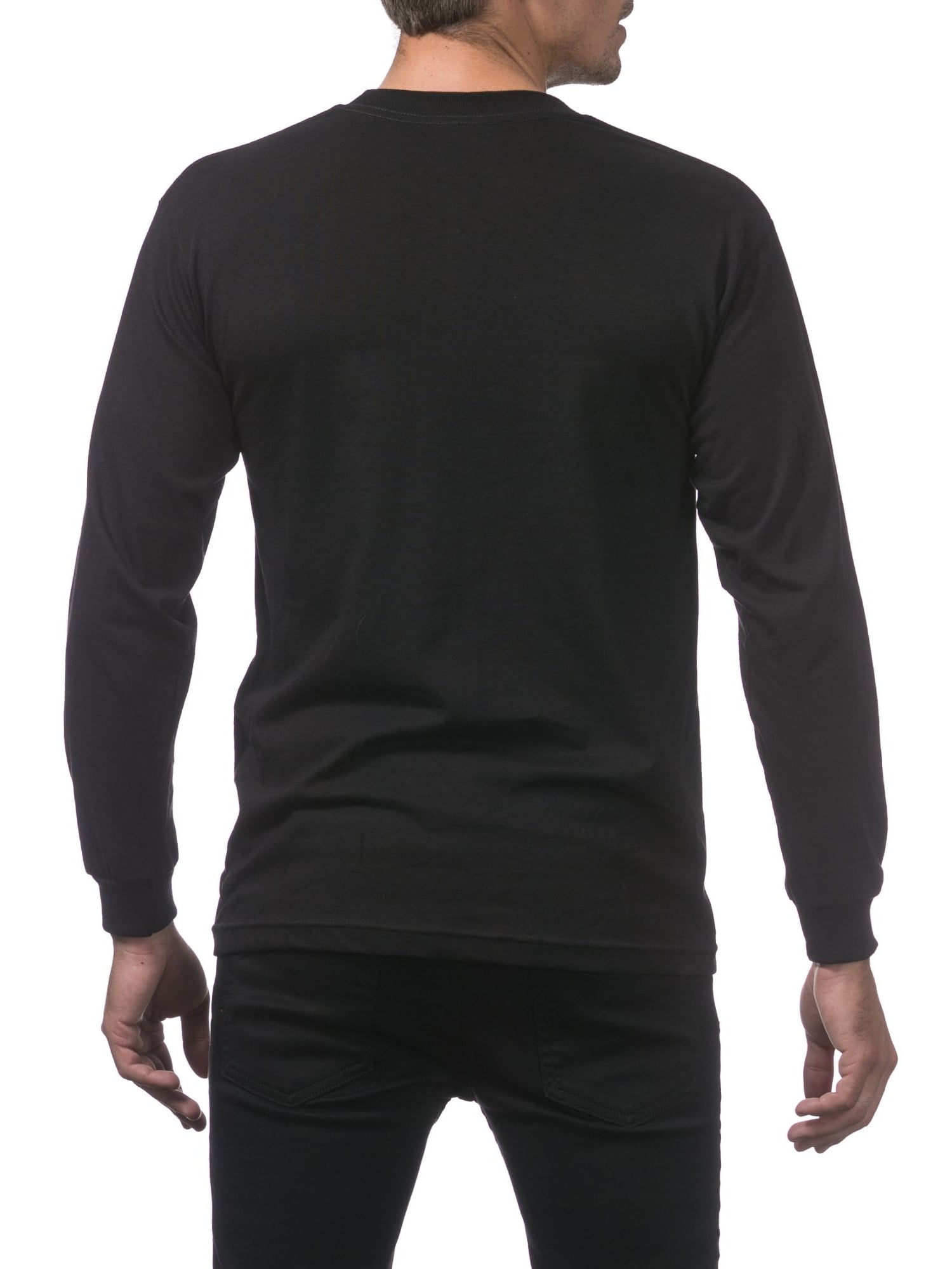Pro Club Men's Comfort Cotton Long Sleeve T-Shirt - Walmart.com