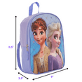 Disney Frozen II Anna Elsa Girls 11" Mini Backpack Lavender