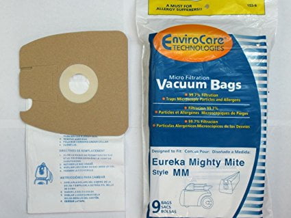 Mighty Mite SC3683 3681B-1 S3681 3 Pack Vacuum Bags for Eureka MM 