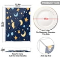 thumbnail image 3 of WOBOGO Acrylic Serving Trays 15.7x11.8 Inch Spill Proof Clear Decorative Organizer with Handle Cartoon Starry Sky, 3 of 7