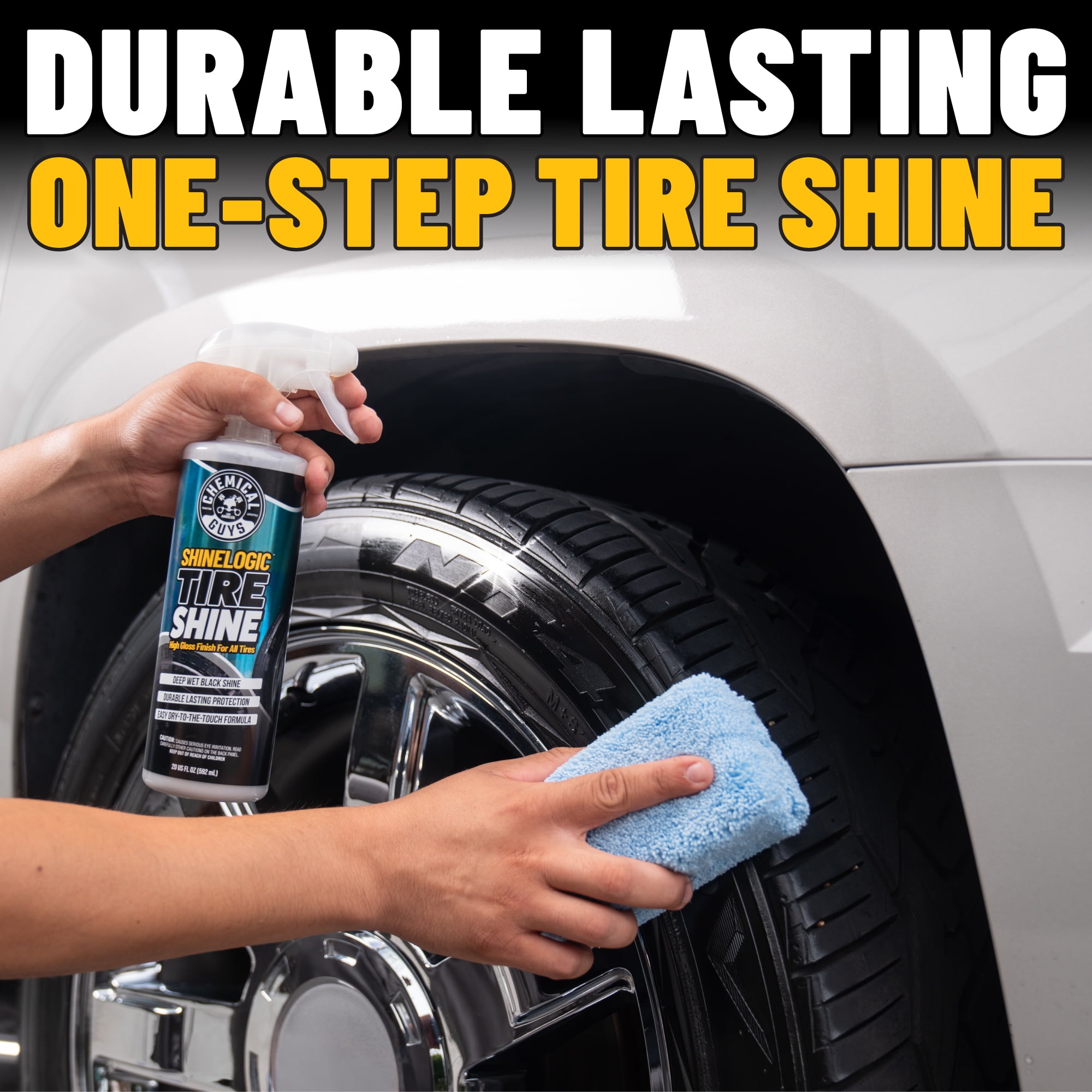 (2 pack) Chemical Guys ShineLogic TVD12020 Tire Shine Bonus Size  (20 oz.)