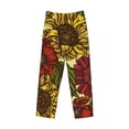 thumbnail image 4 of Disketp Sunflower Men'S Pajama Pants - Ultra Soft Fleece Sleep And Lounge Pants (Size: S-Xxl), 4 of 9