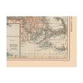 thumbnail image 2 of Historic State Map - Massachusetts - Reynold 1921 - Vintage Wall Art, 2 of 4