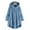 Blue coats 02, variant on Usmixi Winter Womens Plush Coats Plus Size Overcoats for Women Winter Long Sleeve Fluffy Fleece Coats Casual Solid Button Down Loose Fuzzy Hooded Coats and Jackets Up to 65% off