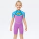 thumbnail image 4 of Soidarity Trajes de neopreno transpirables, traje de buceo ultrafino de secado rápido, traje de baño de moda, antiquemaduras solares, mangas Deportes acuáticos Violeta S, 4 of 6