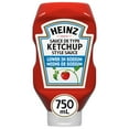 thumbnail image 1 of Heinz Tomato Lower Sodium Ketchup, 750 mL Squeeze Bottle, 1 of 15