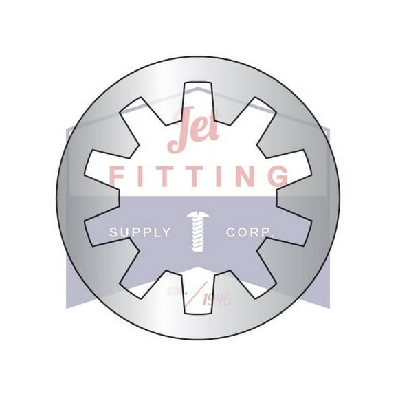 #2 Internal Tooth Lock Washers | 18-8 Stainless Steel (Quantity: 10000)