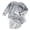 Grey, variant on NOEGOEU Toddler Boy Girl Clothes Sets Soft Furry Pajamas Graphic Sweatshirts Pants Home Outdoor (Pink,4-5 Years)