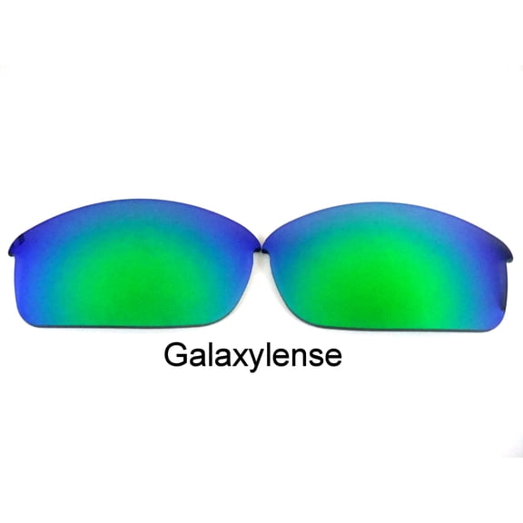 Galaxy Replacement Lenses For-Oakley Flak Jacket Iridium Green Polarized 100%UVAB