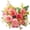Pink, variant on Artificial Flowers, Oimcto Peonies and Rose Flowers, Lifelike Bouquet, No Fade Flowers for Wedding Tables, Centerpiece Decor, Home and office, Non-Yellowing, Easy to Arrange, Champagne