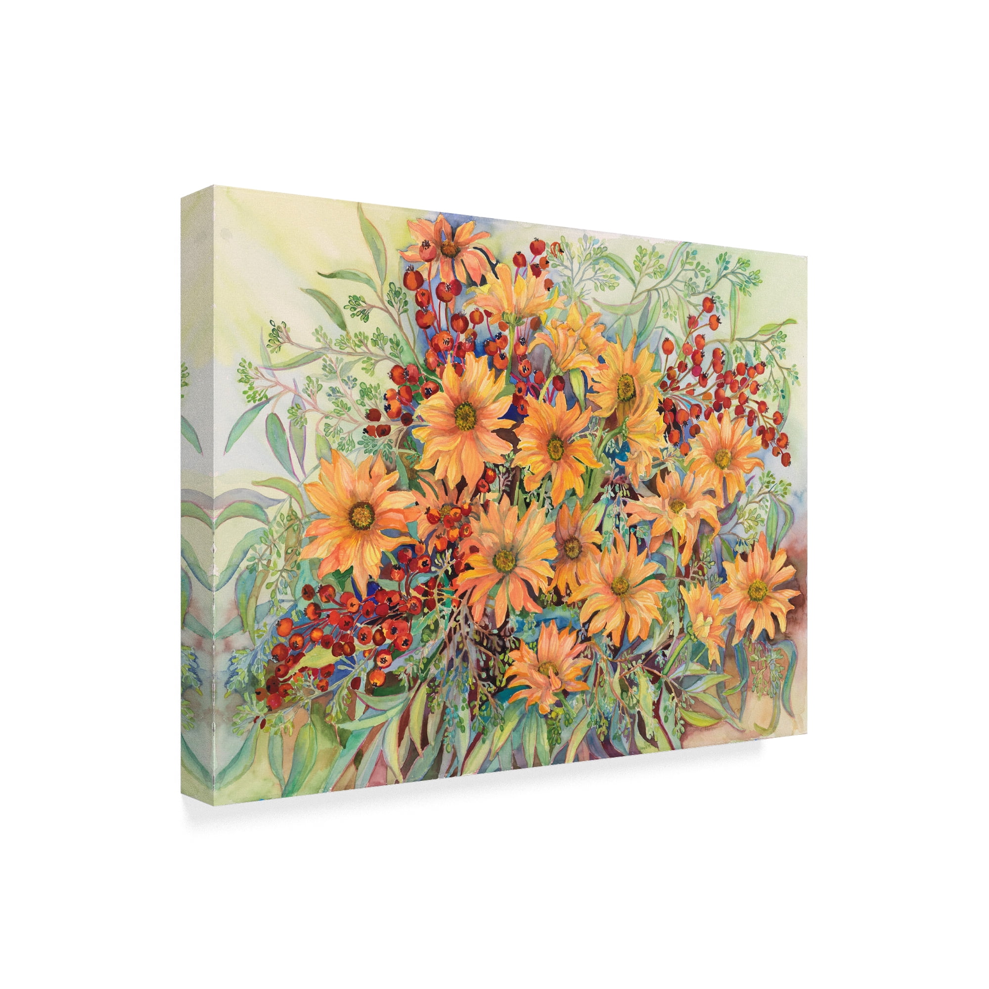 Trademark Fine Art 'Shades Of Autumn' Canvas Art by Joanne Porter