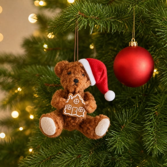 Cute Christmas Tree Decor Hanging Ornament, Vintage Christmas Tree Ornaments Living Room Decor, Christmas Decorations Indoor Fall Decorations for Home Garland Decor