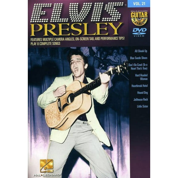 Guitar Play Along: Elvis Presley: Volume 21 (DVD), Hal Leonard, Special Interests