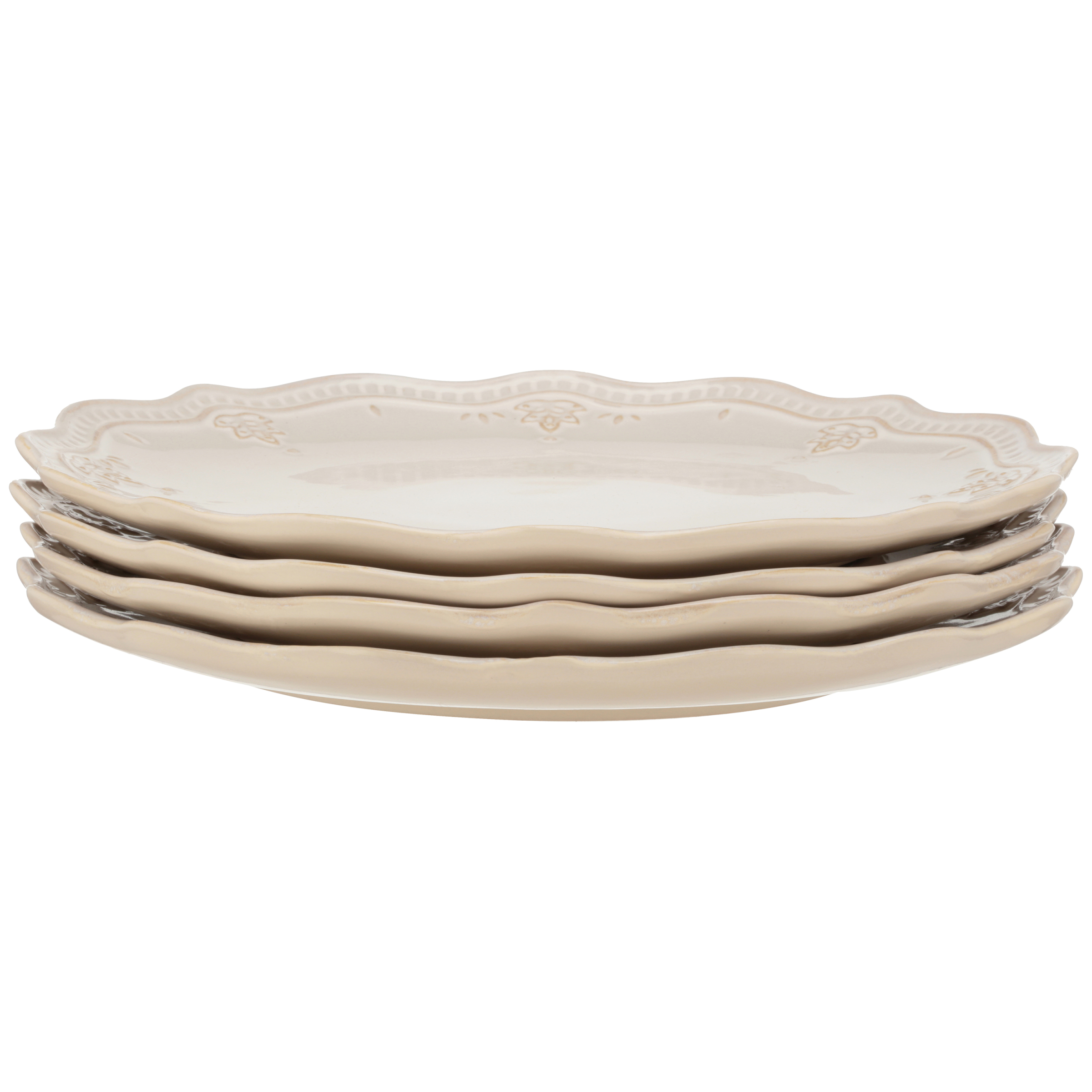 The Pioneer Woman Farmhouse Lace 4-Piece Dinner Plate Set - image 2 of 4