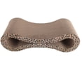 thumbnail image 2 of Cat Scratching Board Lounge, Corrugated Cat Scratcher Lounge Protecting Furniture Extra Thick Ergonomic Scratch Pad Reversible Feature for Long Lasting Use, 2 of 7