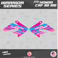 thumbnail image 3 of Kalair GFX Graphics Kit for Honda CRF80 (2004-2010) Warrior Series, 3 of 5