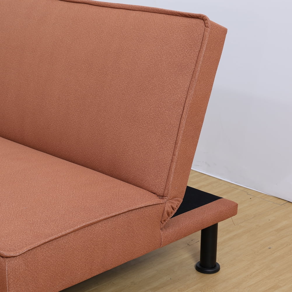Kadyn Futon Sofa Bed, Convertible Futon for Living Room, Futon Sleeper Sofa, Light Brown Kadyn Futon Sofa Bed, Convertible Futon for Living Room, Futon Sleeper Sofa, Light Brown