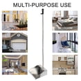 thumbnail image 4 of Dustpan MuLing de acero inoxidable con mango largo con dientes, 4 of 9