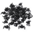 thumbnail image 3 of Arañas decorativas pequeñas de plástico negro para Halloween, juguetes de araña falsa, broma divertida para Halloween, accesorios realistas, 50 piezas, 3 of 4