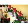 thumbnail image 6 of Large Christmas Bow for Wreath, Xmas Red Velvet Bows Winter Holiday Tree Topper Bow for Front Door Wall Indoor Outdoor Christmas Party Decoration Supplies, 6 of 15