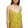 thumbnail image 4 of Moomaya WoMen's Printed V-Neck Sleepwear Cotton Spaghetti Strap Nightdress, 4 of 6