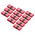 thumbnail image 1 of Unique Bargains 43.3' Absorb Sweat Non-Slip PU Tennis Racket Overgrip Tape Wraps Red 12 Pack, 1 of 6