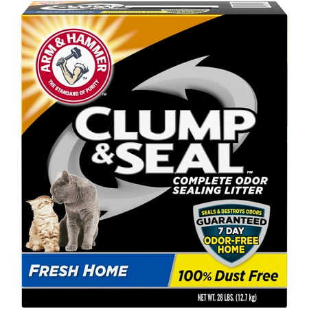 UPC: 0033200022916 | Arm & Hammer Clump & Seal Cat Litter  Fresh Home Scent 28lb