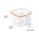 thumbnail image 3 of Juego de caja de condimentos con frascos de especias de 4 compartimentos, contenedores de almacenamiento de cocina con excelente sellado, fáciles de limpiar y organizar para cocinar en casa., 3 of 5