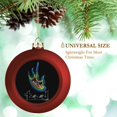 thumbnail image 3 of Tool Band Christmas Balls Ornaments Decoration Xmas Tree Hanging Ornament Pendant for Home Indoor Holiday Party Decor 2PCS, 3 of 8
