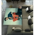 thumbnail image 1 of DEYOU Singer Bruno Mars Area Rugs 4 x 6ft Floor Carpet Mat for Living Dinning Room Bedroom Kitchen Hallway Office Decor, 1 of 6
