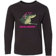 thumbnail image 3 of Inktastic Gator Country Sunny Gator in Pink Sunglasses Long Sleeve Youth T-Shirt, 3 of 5