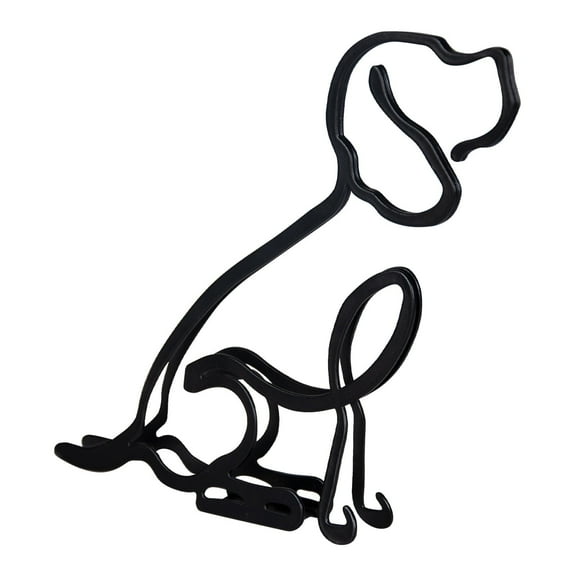 MXHHR Metal Decorative Sculpture,Dog Minimalist Art Sculpture（Beagle Dog）,Room decor, Home