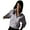 DARK GREY, variant on s Ladies' Pinpoint Oxford Shirt - Long Sleeve