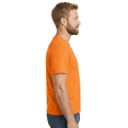 thumbnail image 4 of GOLDENROW Pure Dry Fit Poly T-Shirt, Men's Short Sleeve 100% Polyester Tee, Neon Orange, M, 4 of 5