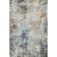 thumbnail image 2 of BERTHMEER 3'x5' Small Abstract Washable Area Rugs for Bathroom Bedroom Entryway Kitchen Rugs Non Slip Modern Dorm Office Contemporary Distressed Rugs, Blue Multicolor, 2 of 4