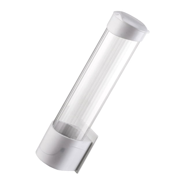 HOOWIFFY Rack De Almacenamiento Montado En Pared Para Vasos Desechables Con Cubierta