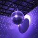 thumbnail image 1 of Muyoka 8 en bolas de espejo de cristal, bola de espejo giratoria de cristal reflectante, bola de discoteca de espejo colgante, bola de discoteca de espejo de cristal brillante Muyoka Hogar, 1 of 7