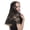 Black, variant on Elegant Lace Mantilla Veil for Wedding Traditional Lace Flower Veil Head Covering for Catholic Islams Headpiece