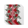 thumbnail image 3 of Christmas Poinsettia Pine Needles Table Mat Holiday Kitchen Dining Table Decor Placemat Wedding Party Decor Table Napkin, 3 of 5