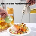 thumbnail image 2 of 2026 2 in 1 Glass Oil Sprayer & Dispenser, 2024 New Oil Dispenser for Kitchen Spray,Cooking Oil Spray Dispenser Bottle, Oil Dispenser and Sprayer for, 2 of 5