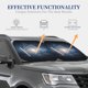 thumbnail image 4 of Balery The Galaxy Parasol para parabrisas de coche de 2 piezas | Parasol plegable para parabrisas delantero de coche para la mayoría de sedanes-Medium, 4 of 6