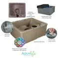 Rectangular Spa Aqualife by Strong Spas Current 4 Person Plug & Play Rectangular Hot ...