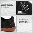 thumbnail image 5 of Barerun Men Shoes Diabetic Friendly Flats,Wide,Adjustable,Square Toe,Size 14.5, 5 of 10