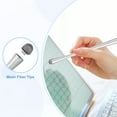 thumbnail image 3 of Slim Waist Stylus Pens for Touch Screens, 2 in 1 High Sensitivity Universal Pen Silver, 3 of 7