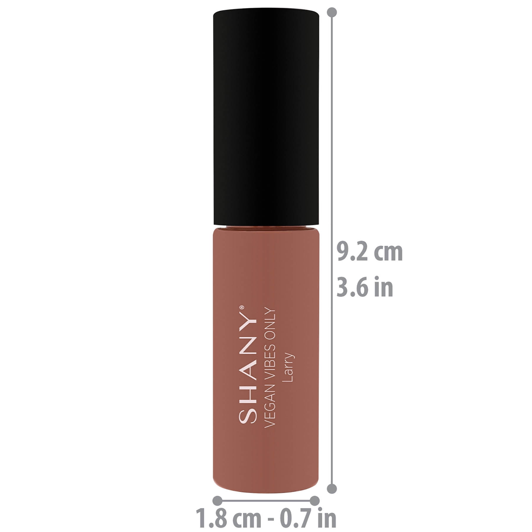 SHANY Vegan Vibes Liquid Lipstick Matte Lip Color Long-Lasting Matte Finish Lip Stain Lip Makeup - LARRY