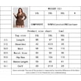 thumbnail image 7 of AURA Plus Size V Neck Ruched Bodycon Mini Dress Long Sleeve High Waist Sexy Clubwear 1XL 3XL, 7 of 7