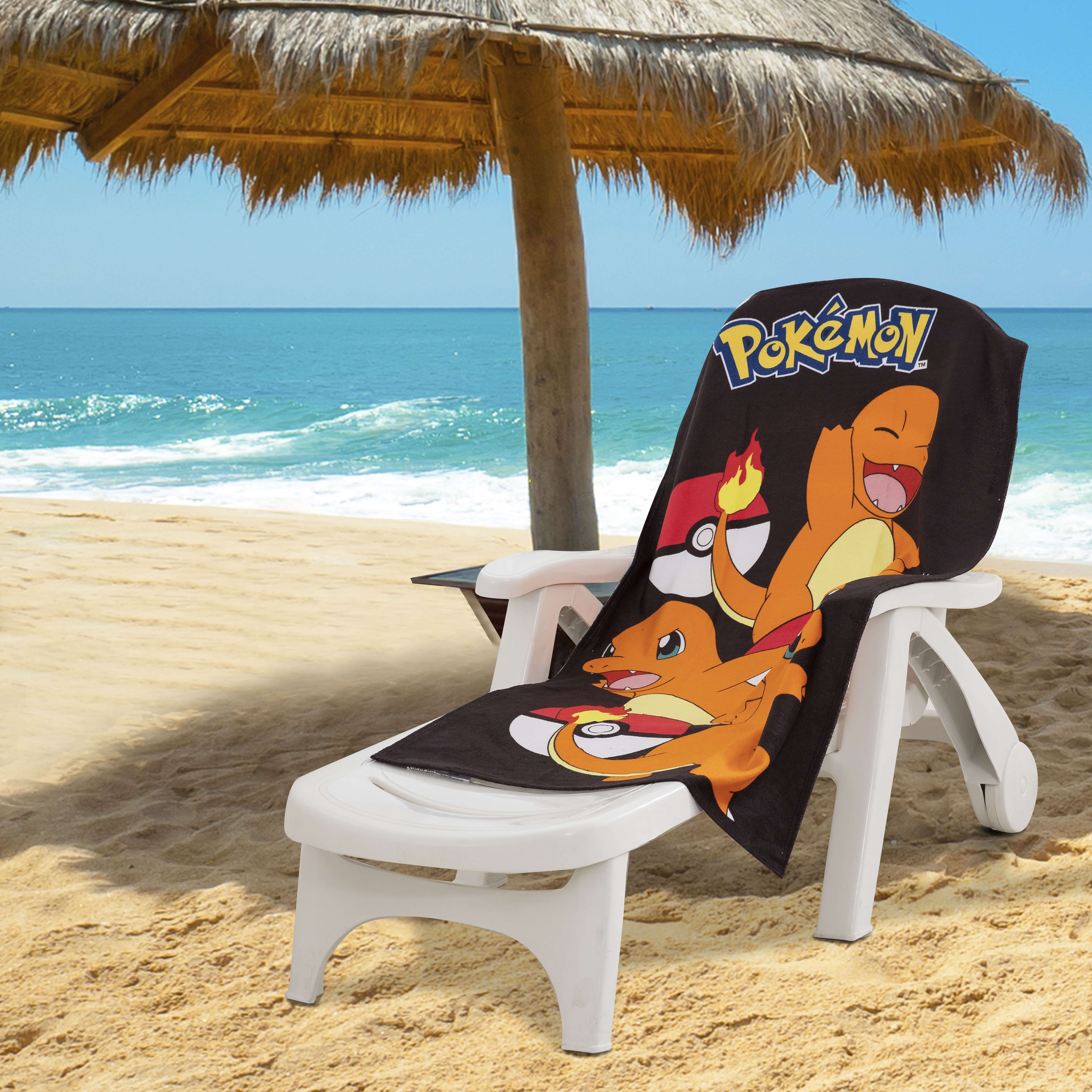 Pokemon Hot Char 30in x 60in Beach Towel