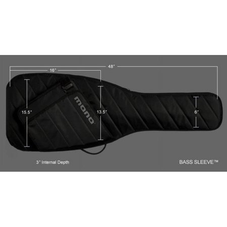 Mono / Sleeve Series M80-SEB-BLK セミハードケース モノ エレキベース(長期在庫処分特価品)(正規品)